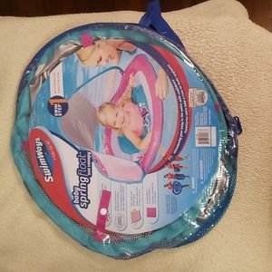 New Baby spring float with sun canopy
